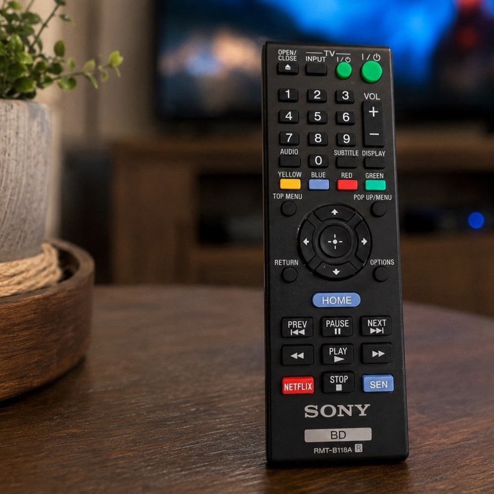 Sony RMT-B118A Blu-ray Disc Player Remote Control Netflix SEN Button 105-15